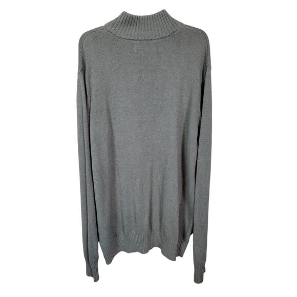 Eddie Bauer New with Tags 1/4 Zip Sweater Men's XL Tall Long Sleeve Pullover - Picture 2 of 7